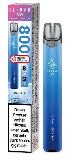 Elf Bar 800 Mad Blue