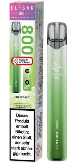 Elf Bar 800 Grape Mint