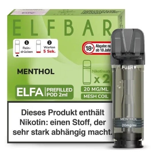Elf Bar Elfa Pod Menthol