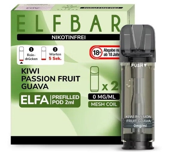 Elf Bar Elfa Pod Kiwi Passions Fruit Guava