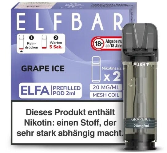 Elf Bar Elfa Pod Grape Ice