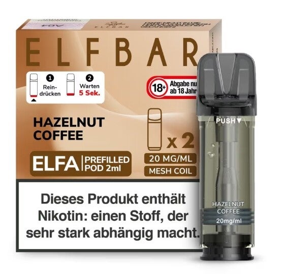 Elf Bar Elfa pod Hazelnut Coffee