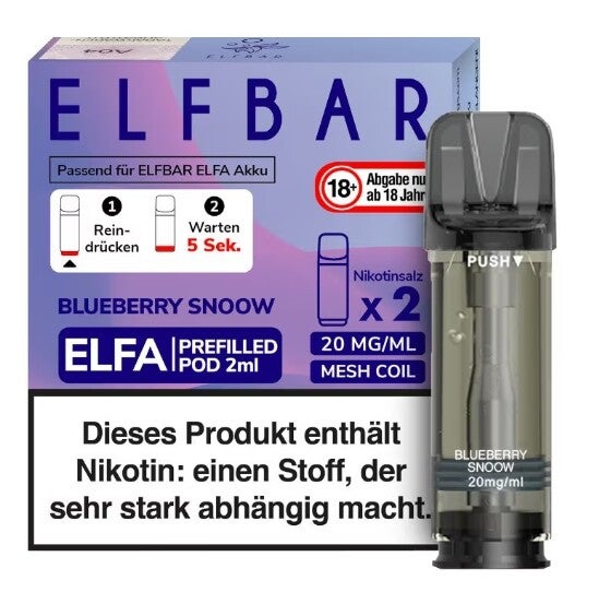 Elf Bar Elfa Pod Blueberry Snoow
