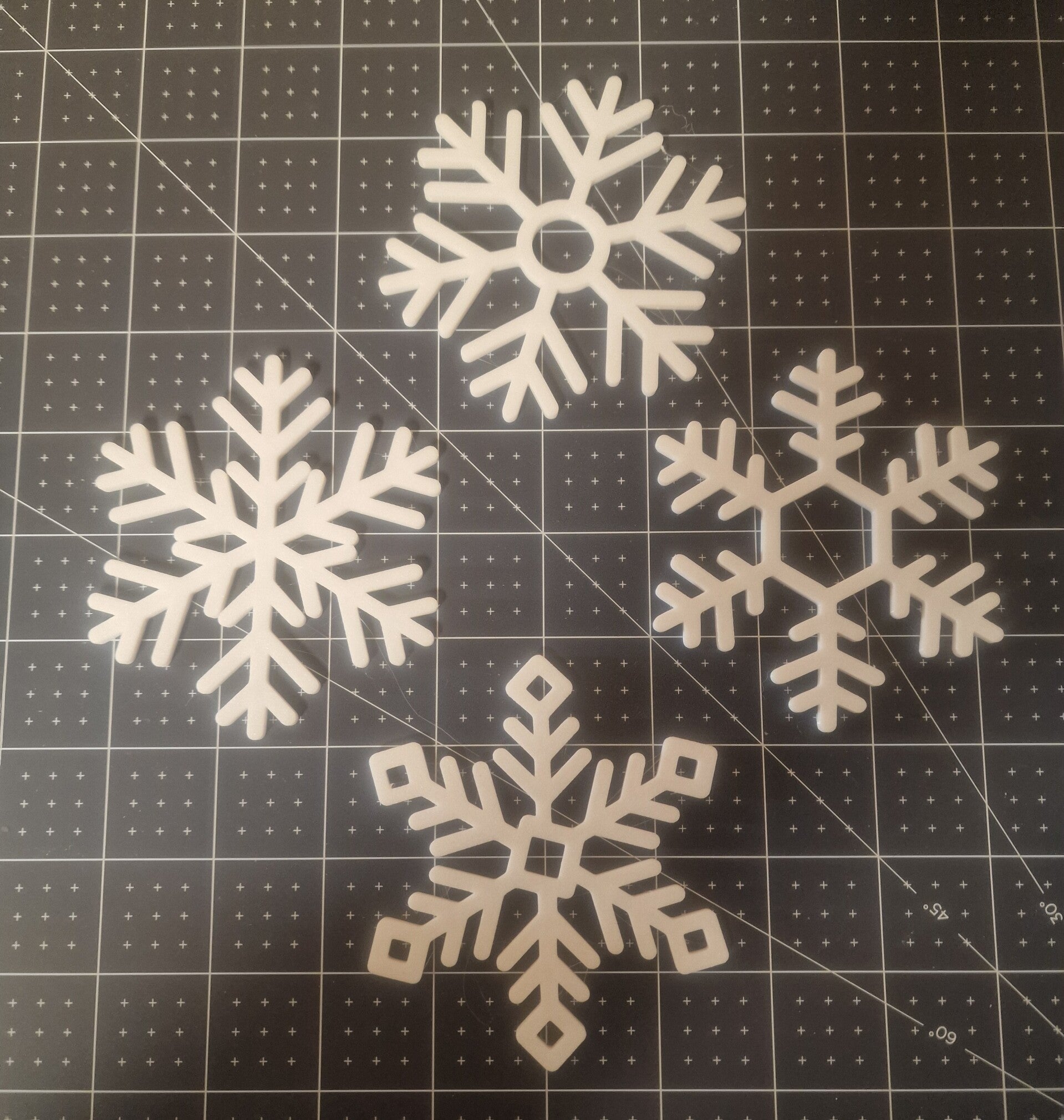 Kerst onderzetters (set van 4)