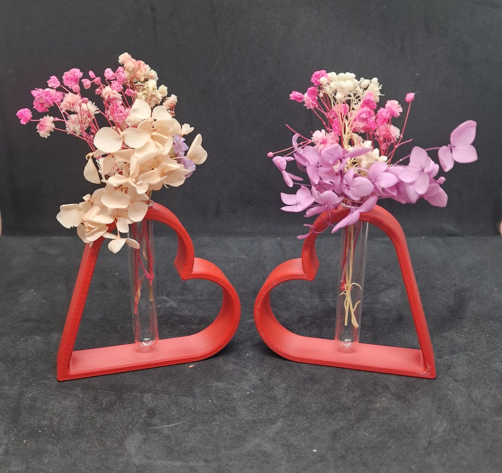 3D-geprinte Hartvormige Bloemvaas – Uniek & Duurzaam Cadeau