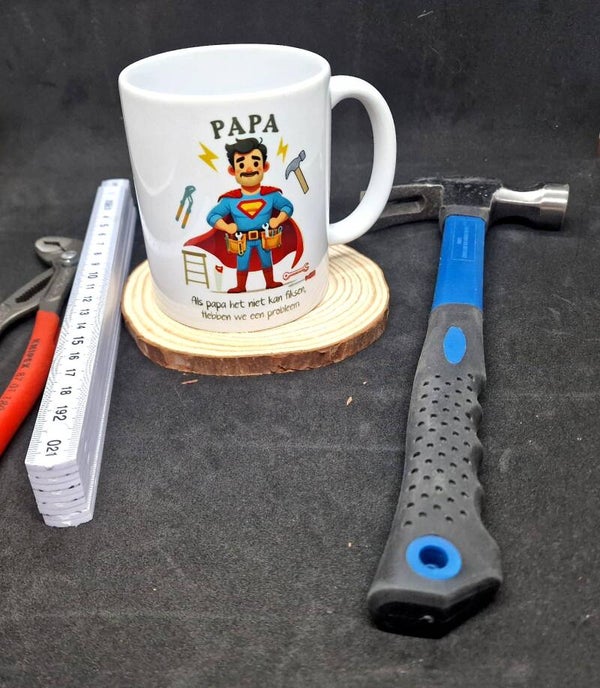 Super Papa Mok – Vaderdag Cadeau voor de Beste Klusser!