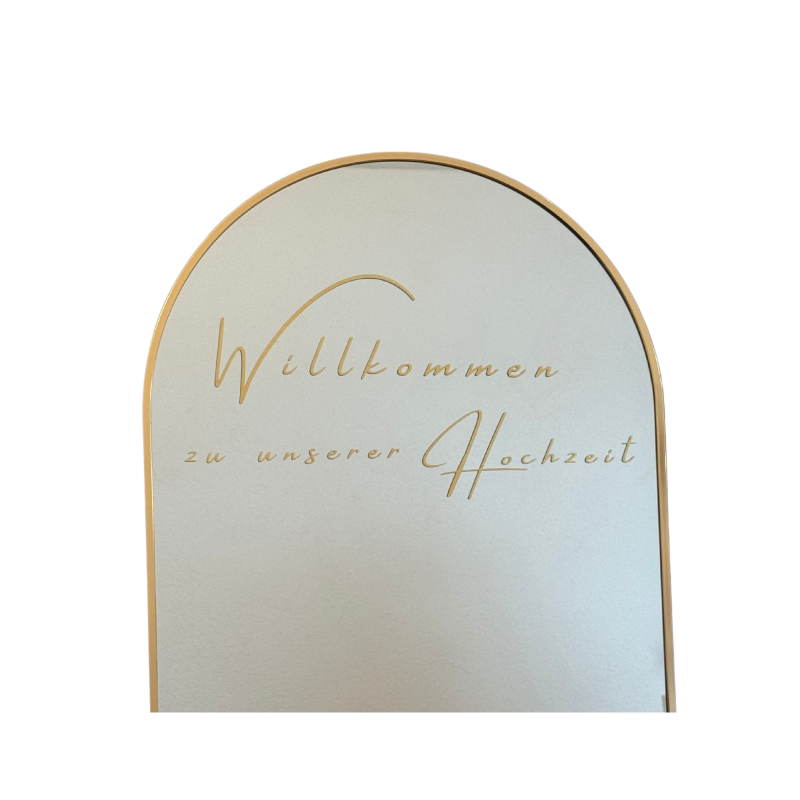 Willkommensspiegel Gold 2