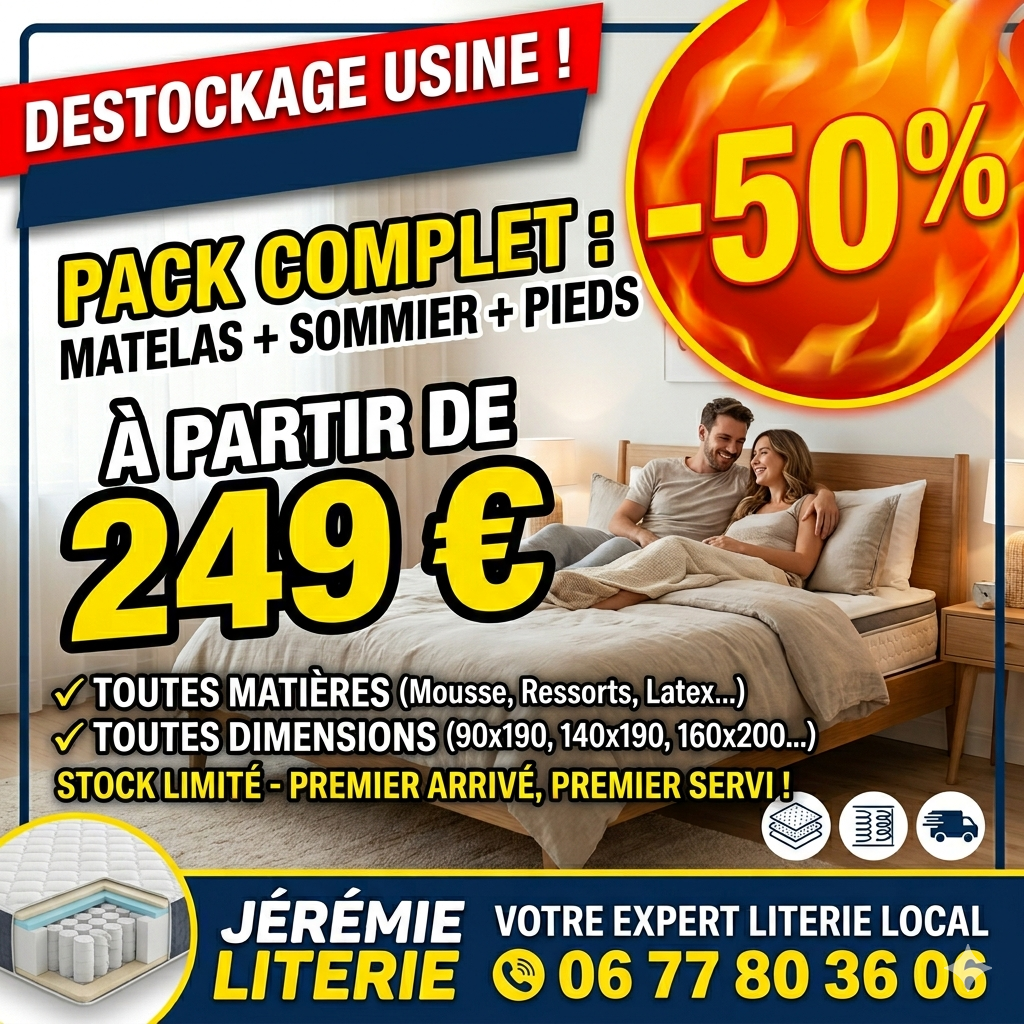 MAGASIN DE LITERIE BÈGLES