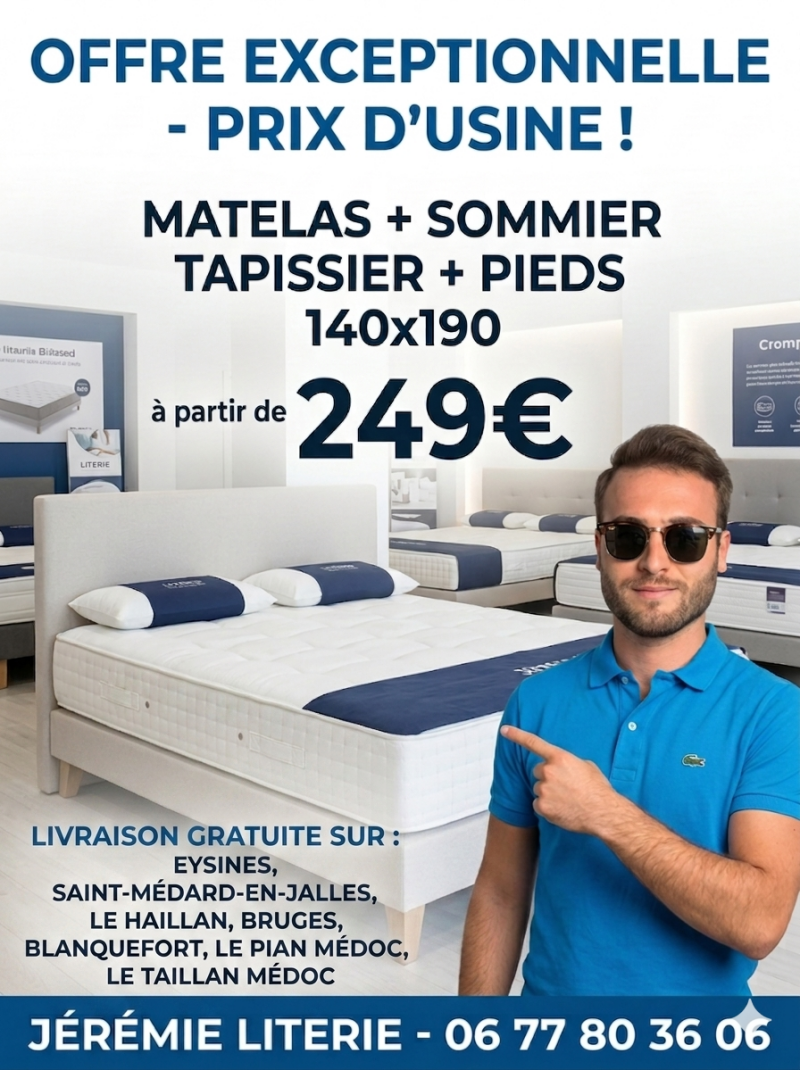 MATELAS GIRONDE 33