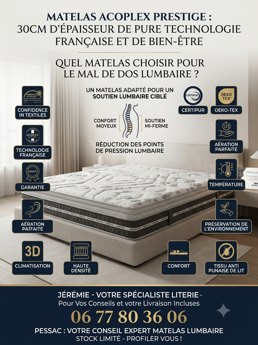MATELAS ACOPLEX PRESTIGE