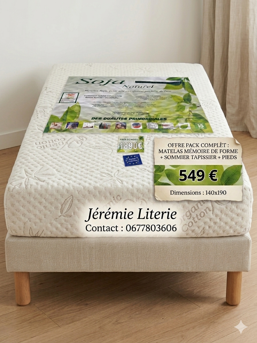 Pack Soja Mémoire De Forme