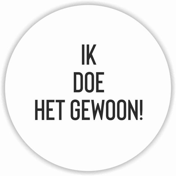 Tekstcirkel Ik doe het
