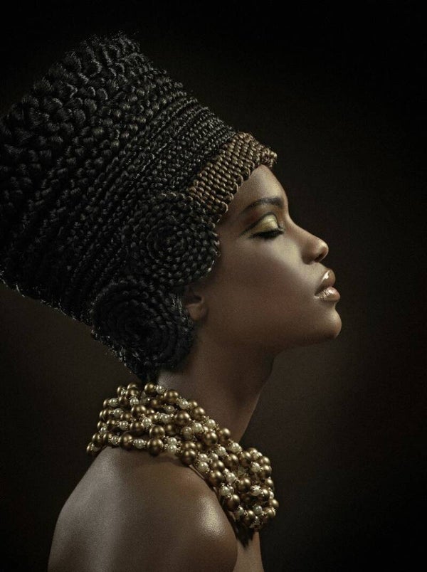 IM Nzinga gespiegeld Dibond 120x160