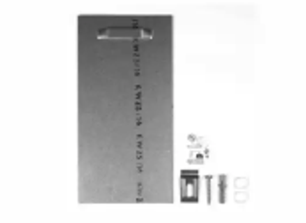 Ophangplaten 2 stuks a 12.50 + verzendkosten 7.50