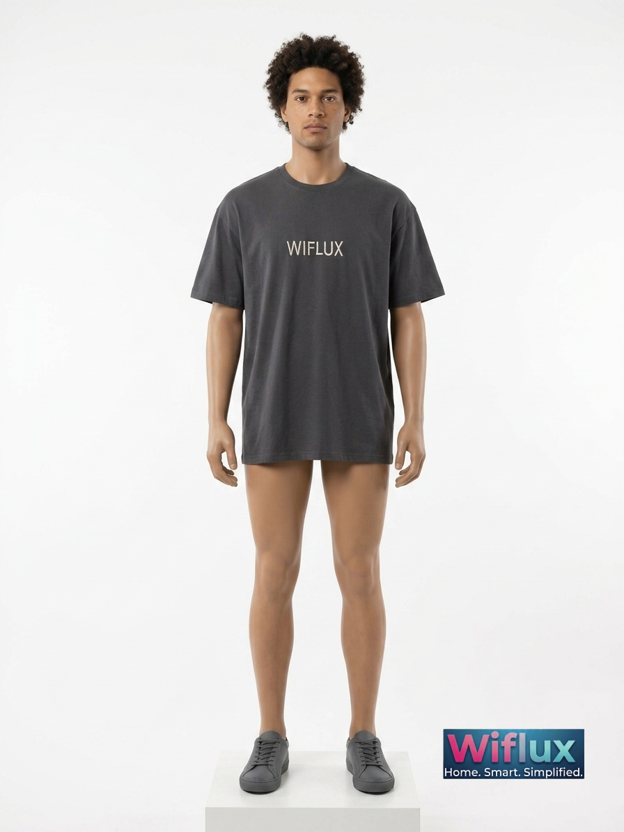 T-SHIRT REGULAR ET GRIS