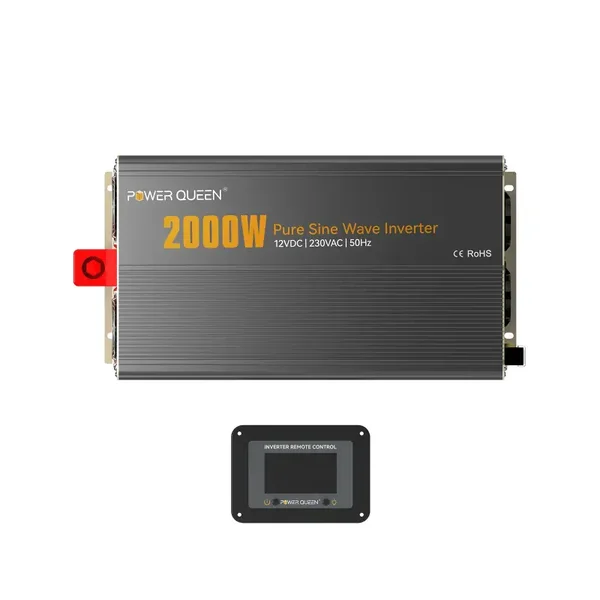 Convertisseur 2000W DC 12V à AC 220-240V de Power Queen