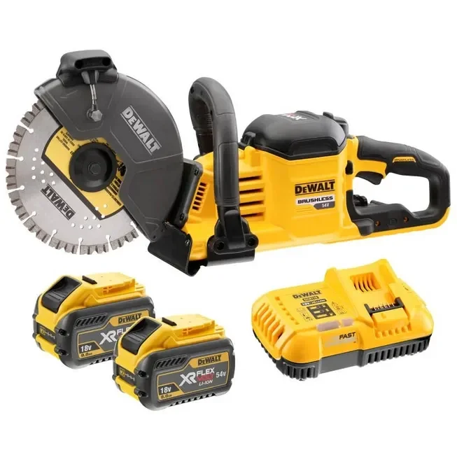 Coupe-béton DeWalt DCS691X2-QW; 54 V ; Accumulateur 2x9,0 Ah.