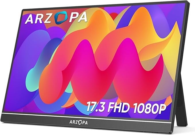 Arzopa A1M | Écran portable grand format IPS 17,3'' 1080p FHD