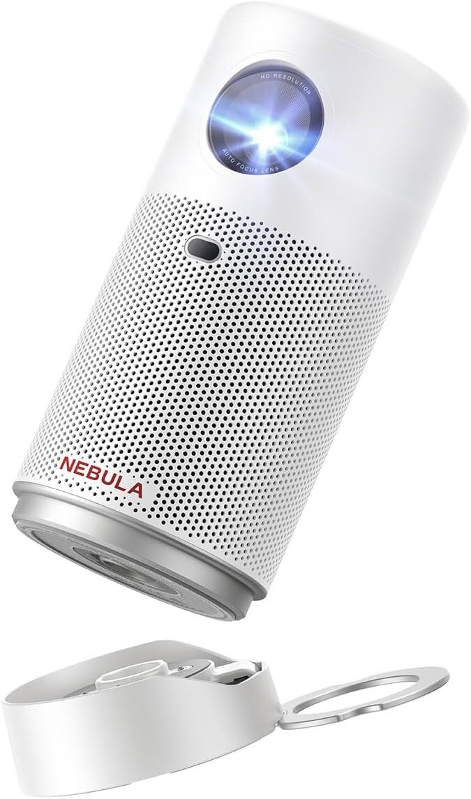 Capsule Air | Le plus petit projecteur Google TV au monde
