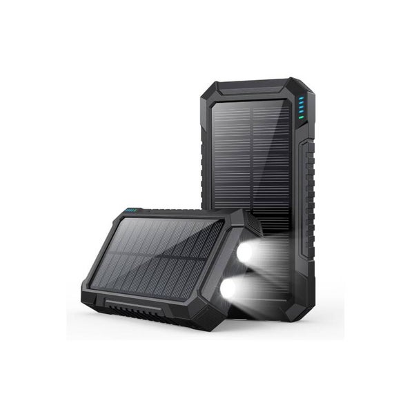 Batterie Portable avec Recharge Solaire