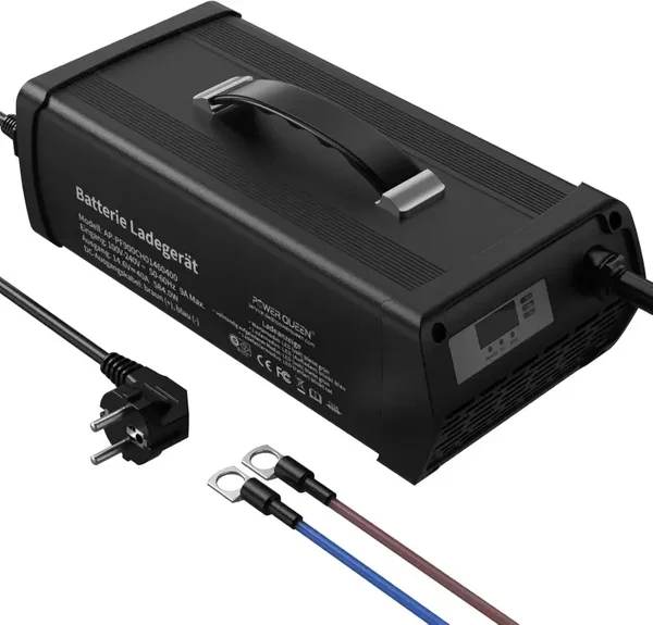 Chargeur LiFePO4 14,6V 40A de Power Queen la Batterie LiFePO4