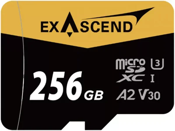 Exascend Catalyst microSD 256GB 180MB/S V30 UHS I