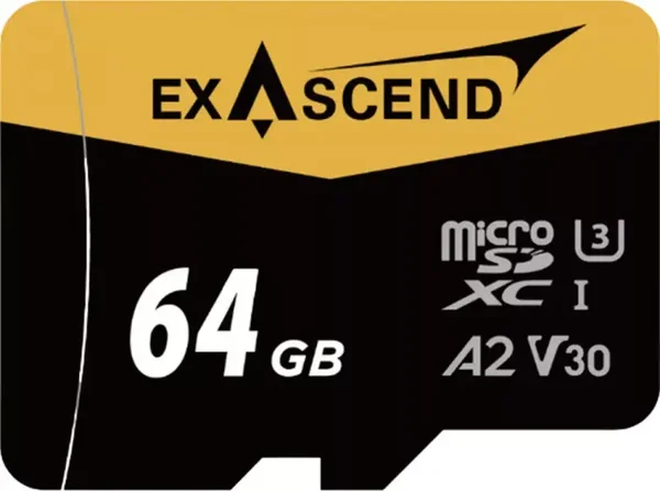 Exascend Catalyst microSD 64GB 170MB/S V30 UHS I