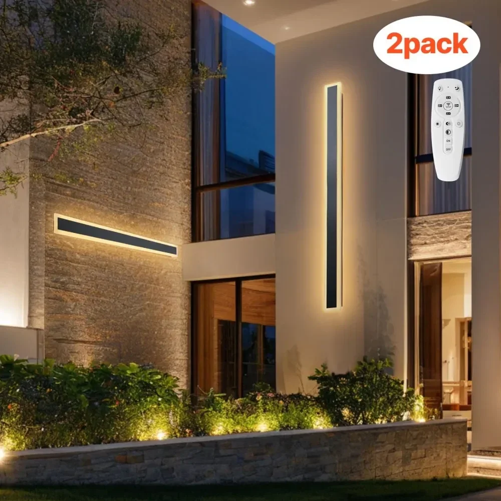 VEVOR Applique Murale Extérieur, 21 W, Éclairage Extérieur Mural, Lot de 2
