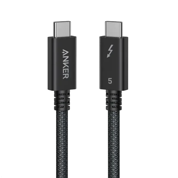 Câble Thunderbolt 5 Anker Prime (0,5 m, 80 Gbit/s, 240 W).