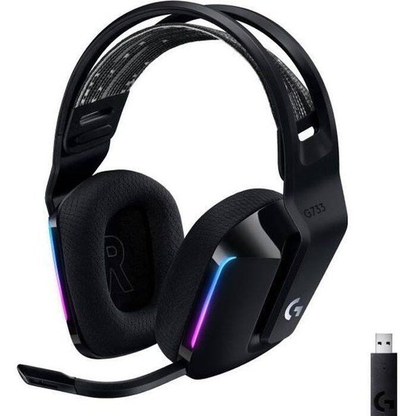 Casque de jeu sans fil LOGITECH G733 LIGHTSPEED – Noir