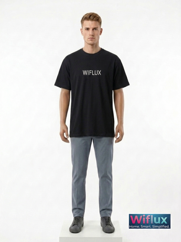 T-SHIRT REGULAR BLACK