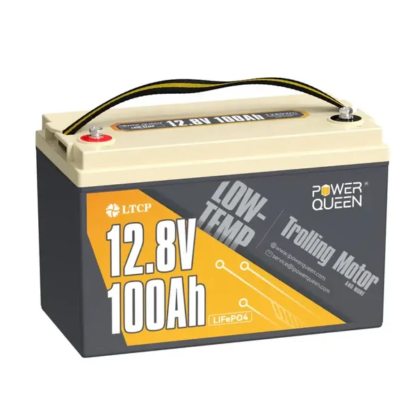 Batterie❄️LiFePO4 12V 100Ah Basse Température de Power Queen
