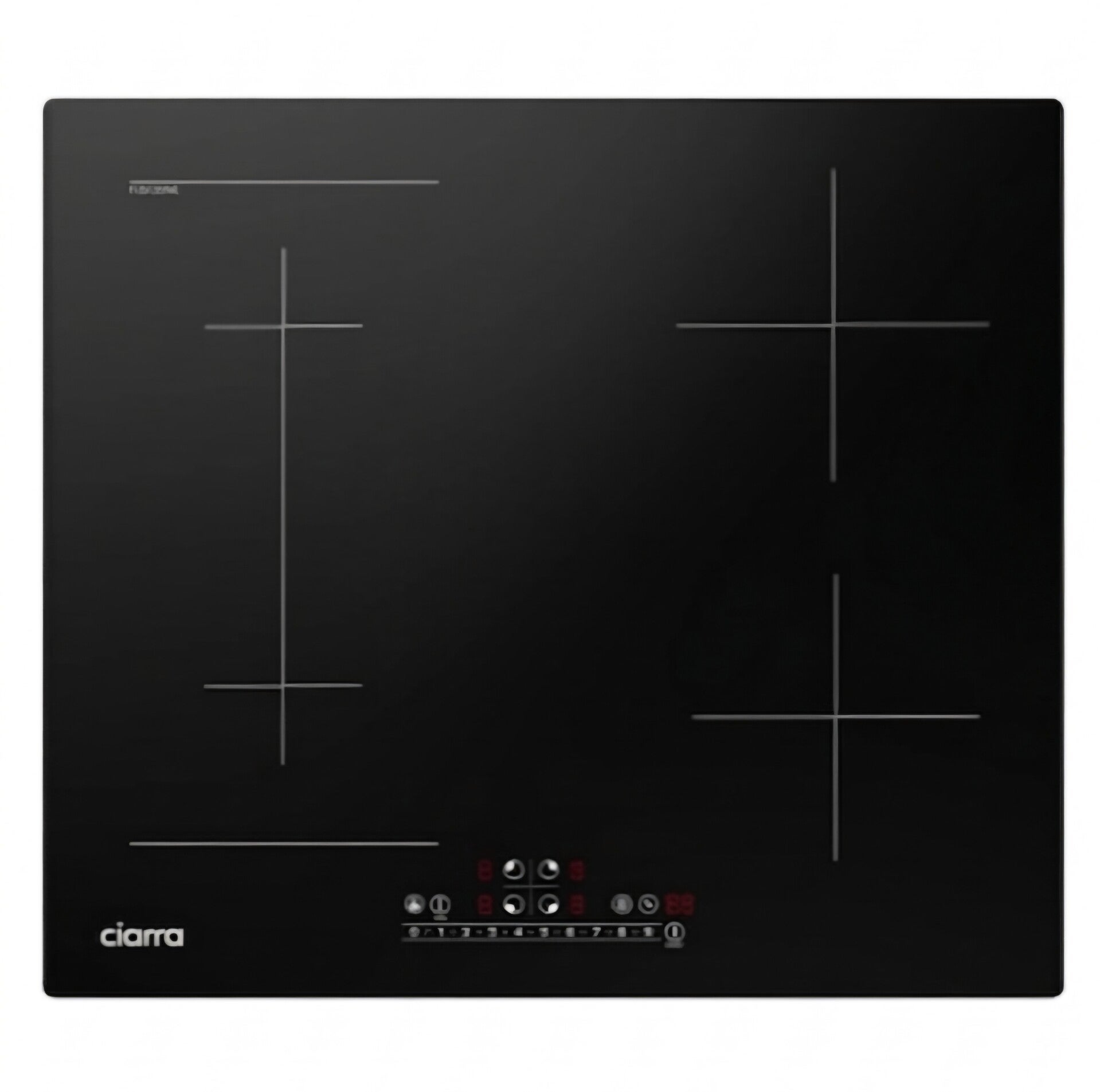 Ciarra 7200W Plaque à Induction 4 Zones  CBBIH4BF-OW