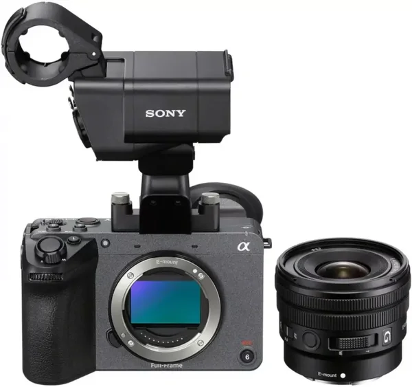 Sony ILME-FX2 + poignée XLR + objectif SEL PZ 10-20mm f4 G cinéma