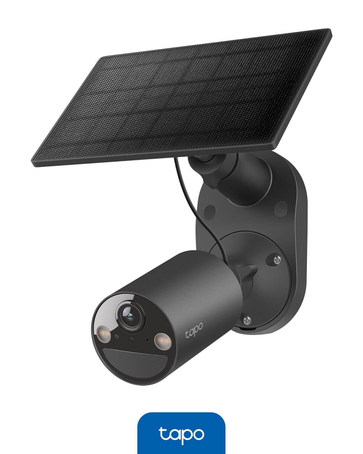Caméra de Surveillance Solaire 2K QHD Noir IP65 - Tapo C411 KIT