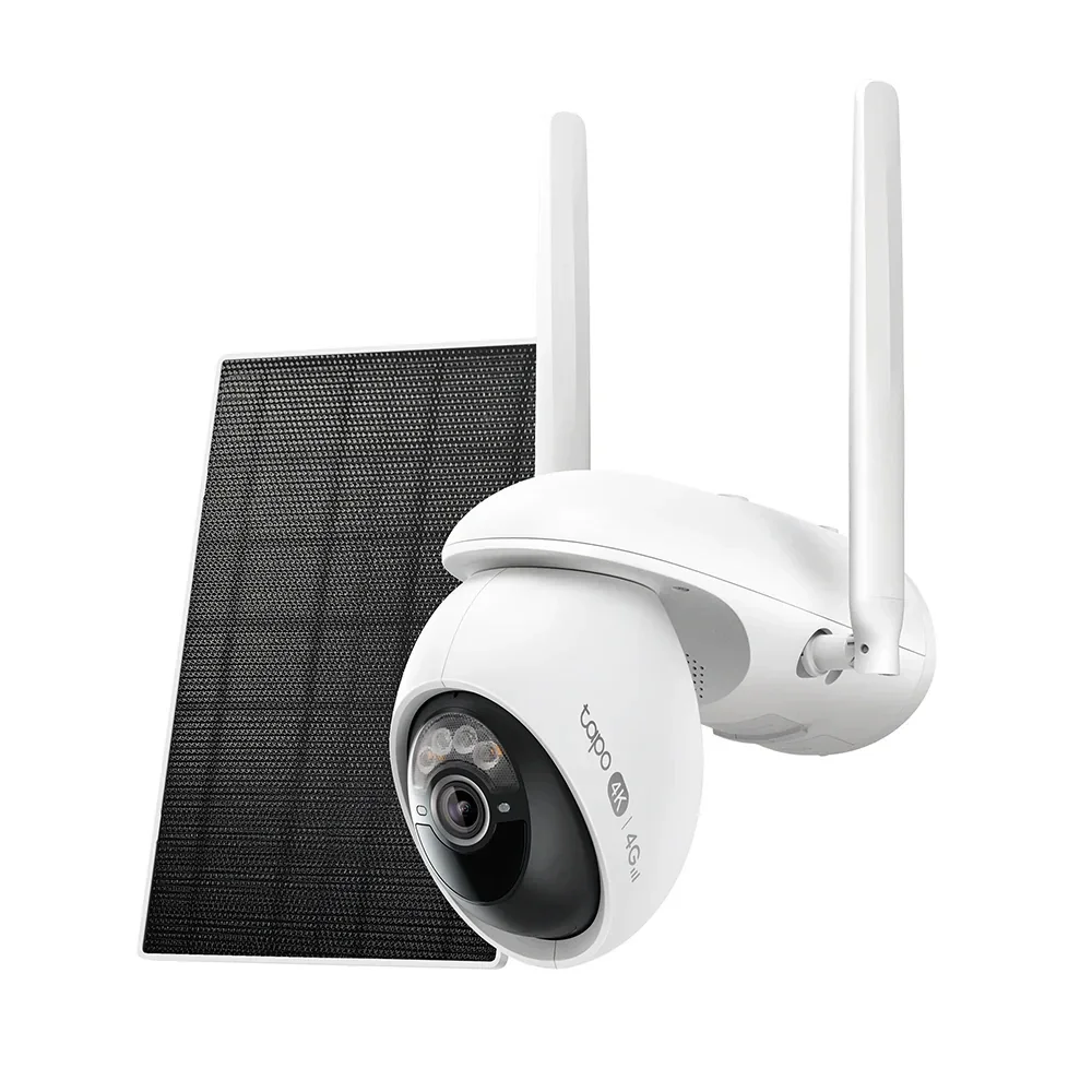 Caméra de Surveillance Solaire 4G Panoramique 4K Ultra HD - Tapo C665G KIT