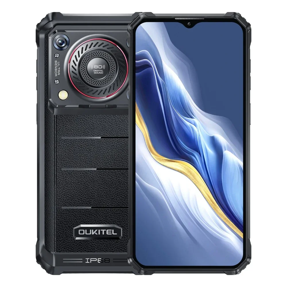 Oukitel WP36 Pro - Téléphone Ultra Résistant, 10600 mAh, 6/256 Go, Son en 8D