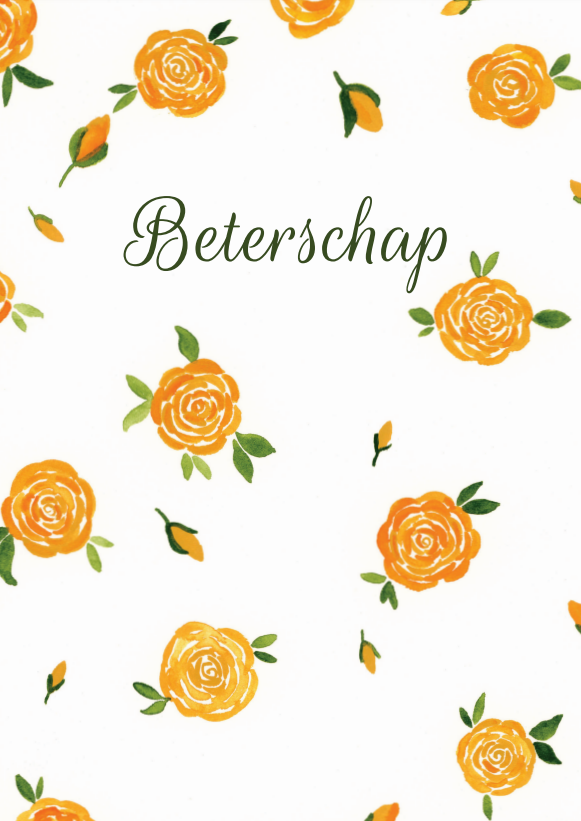 Kaartje: Beterschap