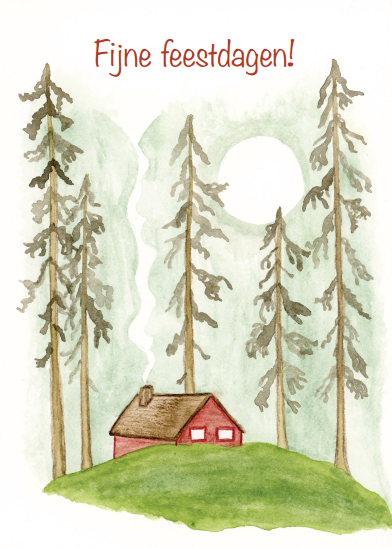 Kaartje: Fijne feestdagen