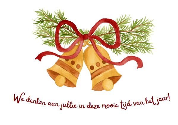 Kaartje: Kerstklokken