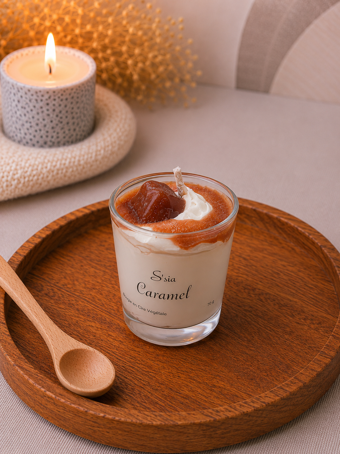Mini Bougie Caramel