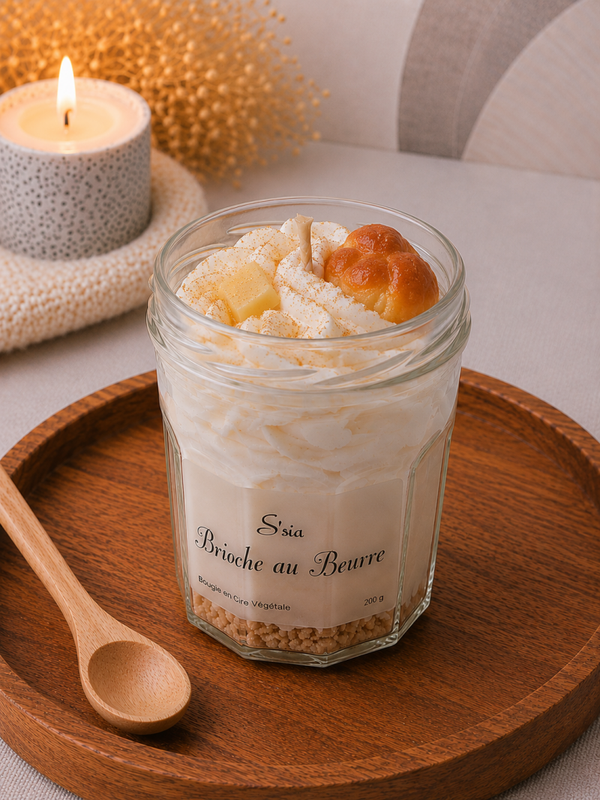 Bougie Brioche au Beurre