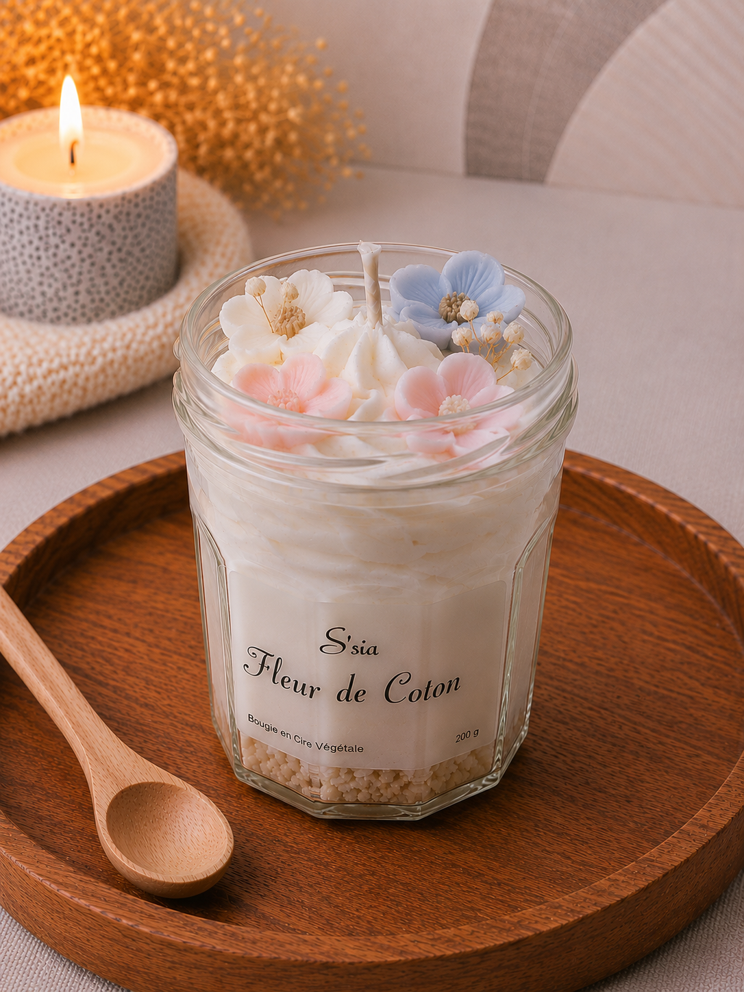 Bougie Fleur de Coton