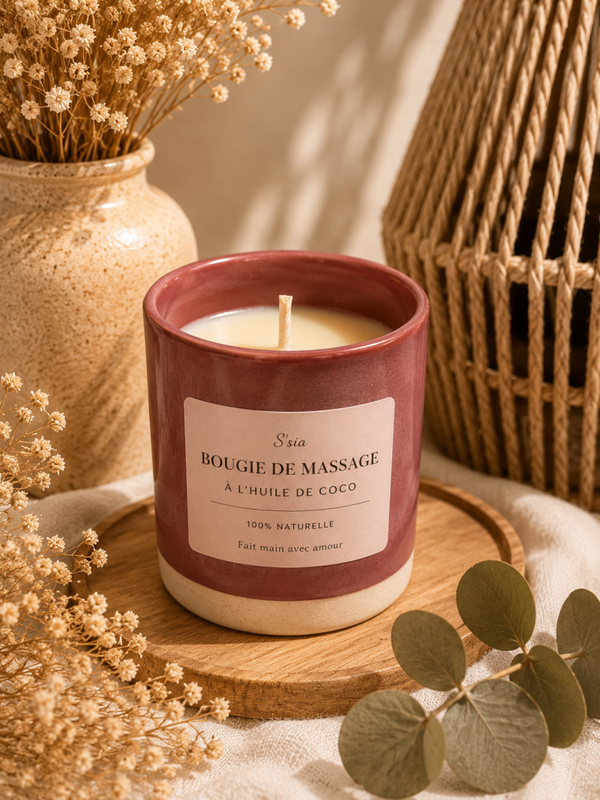 Bougie de Massage