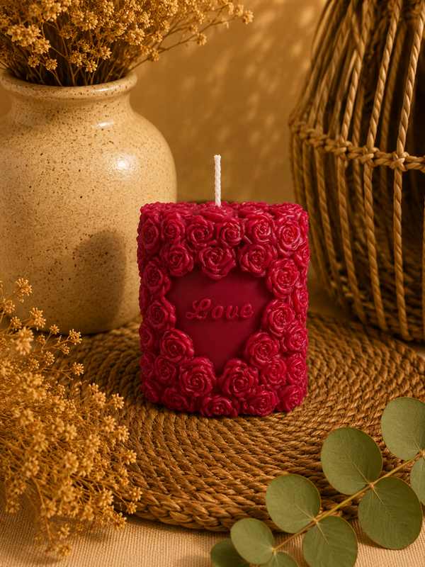 Bougie Red Love