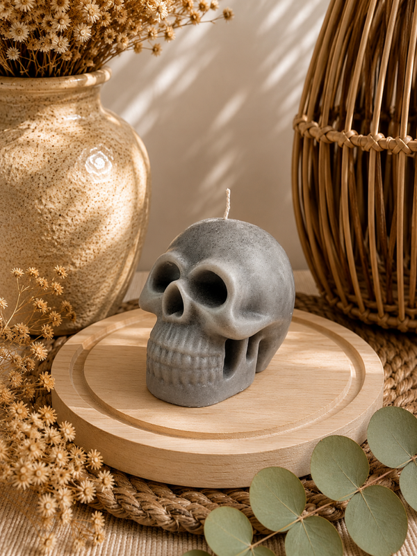 Bougie Tête de mort