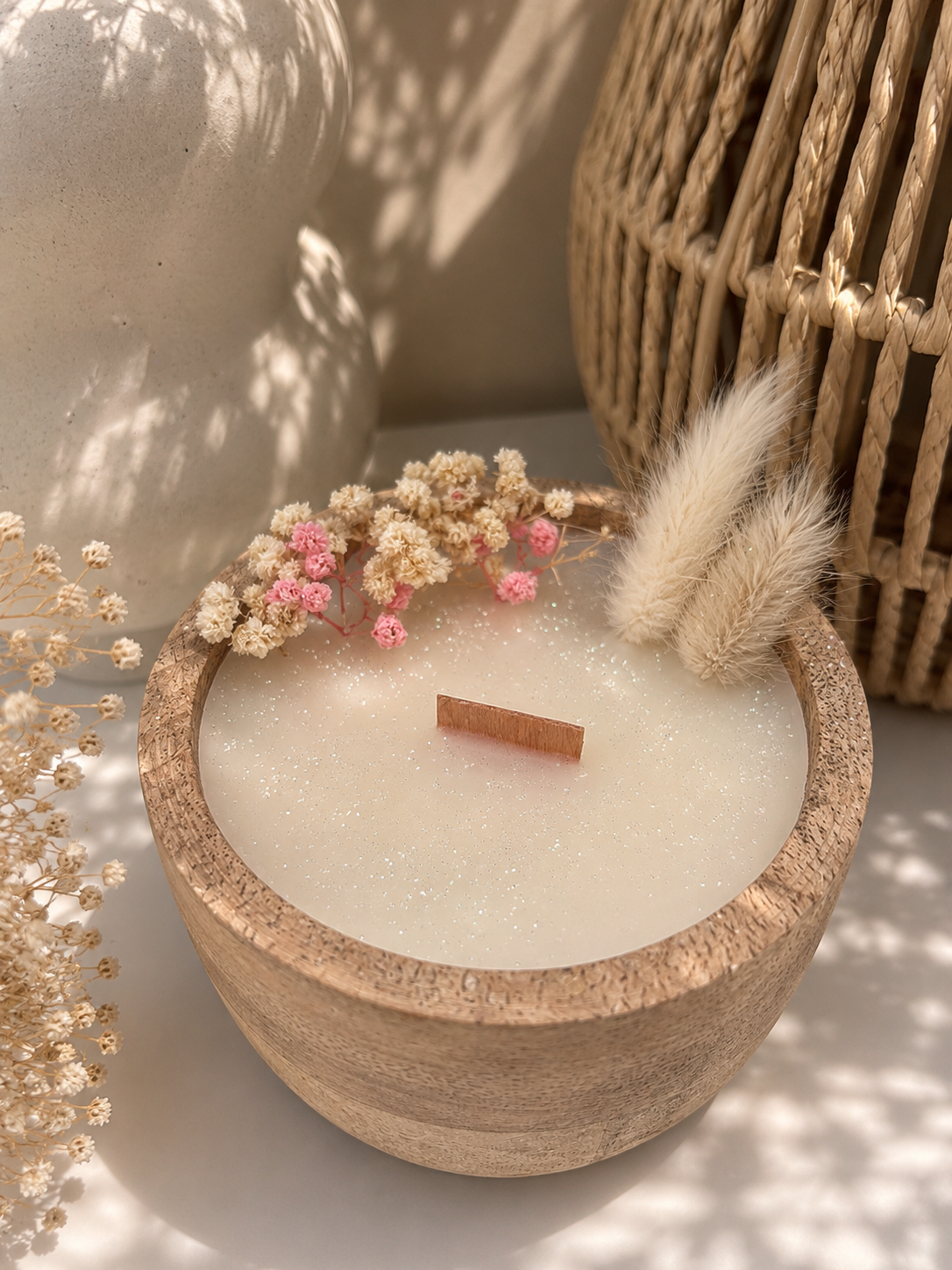 Bougie Florale Bali