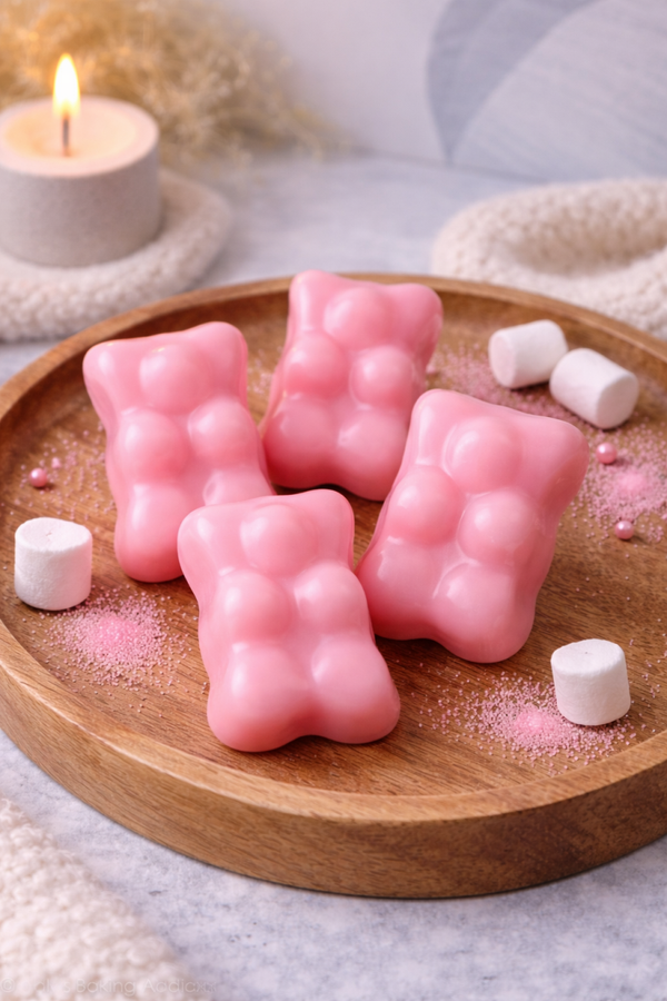 Lot de 4 Fondants Framboise Caramel
