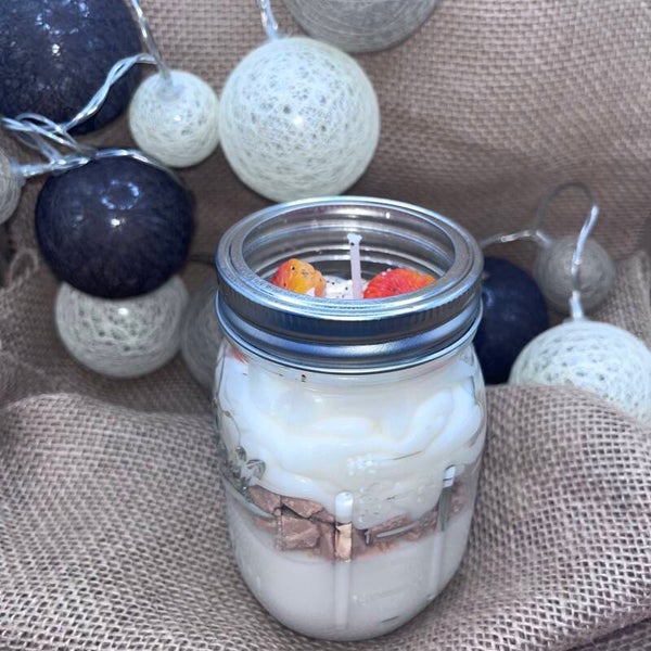 Bougie Jar Clémentine Monoi