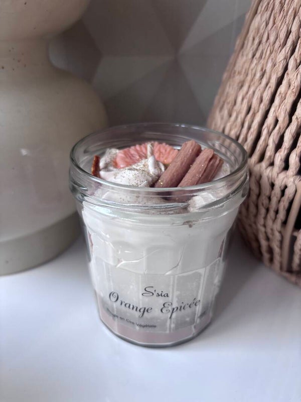 Bougie Orange Epicée